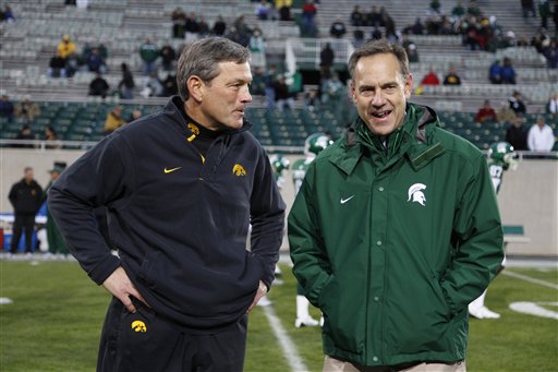 Iowa-Michigan State football